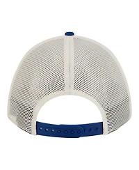 New Era Women's Light Beige/Royal New York Mets Retro 9FORTY M-Crown A-Frame Trucker Adjustable Hat