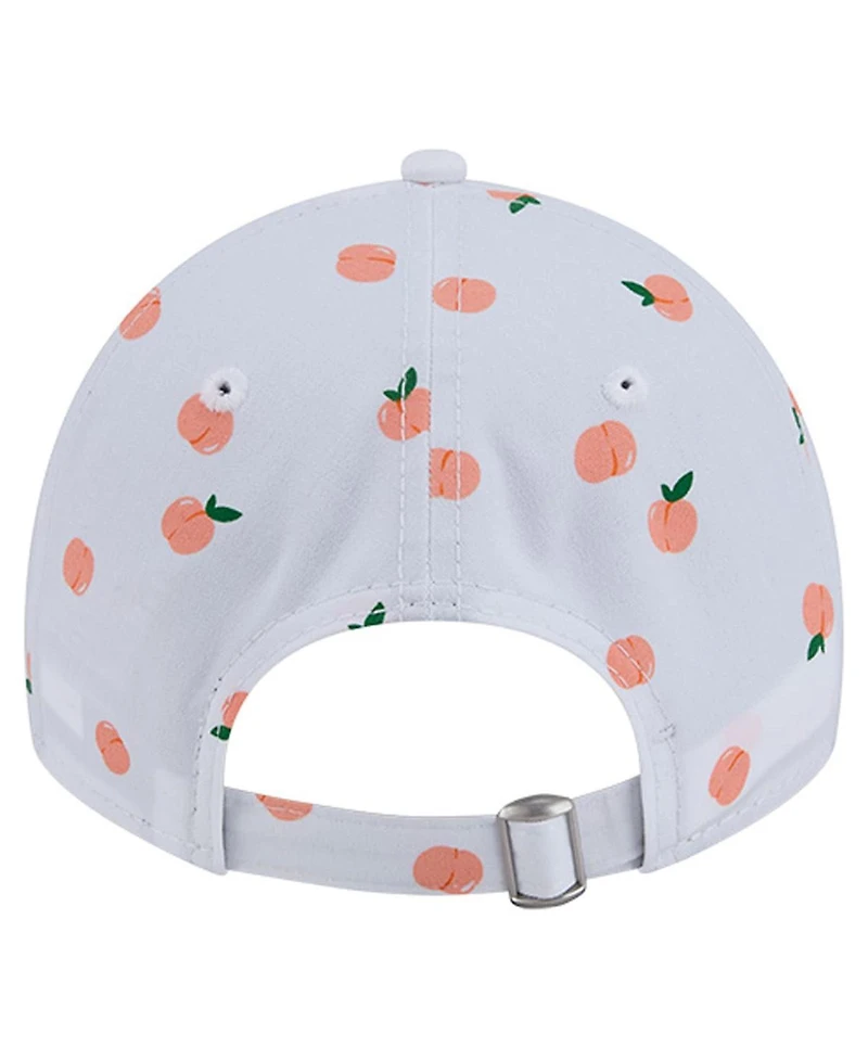 New Era Women's White New York Jets Fruit Pattern 9TWENTY Adjustable Hat