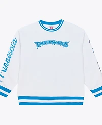 Mitchell & Ness Men's White Minnesota Timberwolves Arctic Fleece Sweatshirt