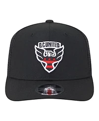 New Era Men's Black D.c. United Jersey Hook 9SEVENTY Adjustable Hat