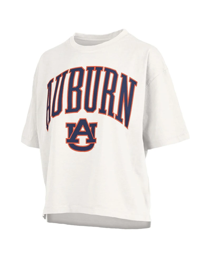 Pressbox Women's White Auburn Tigers Nelson T-Shirt