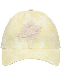 New Era Women's Cream Miami Dolphins Frond 9TWENTY Adjustable Hat