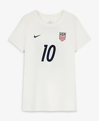 Nike Women's Christian Pulisic Cream Usmnt Home Name Number T-Shirt