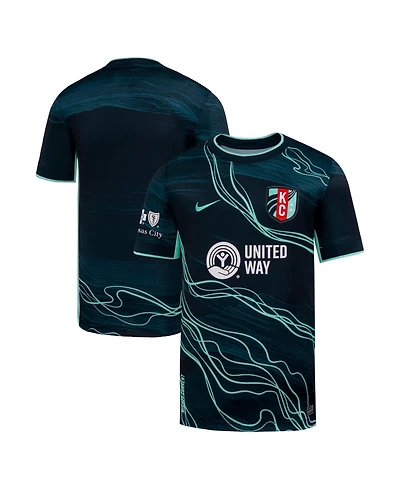 Nike Big Boys and Girls Navy Kansas City Current 2026 Third Stadium Replica Jersey