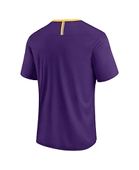 Fanatics Men's Purple Minnesota Vikings Defender Fade Slant T-Shirt