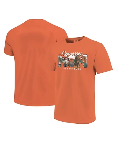 Image One Women's Tennessee Orange Volunteers Comfort Colors Campus Drawing Mom T-Shirt