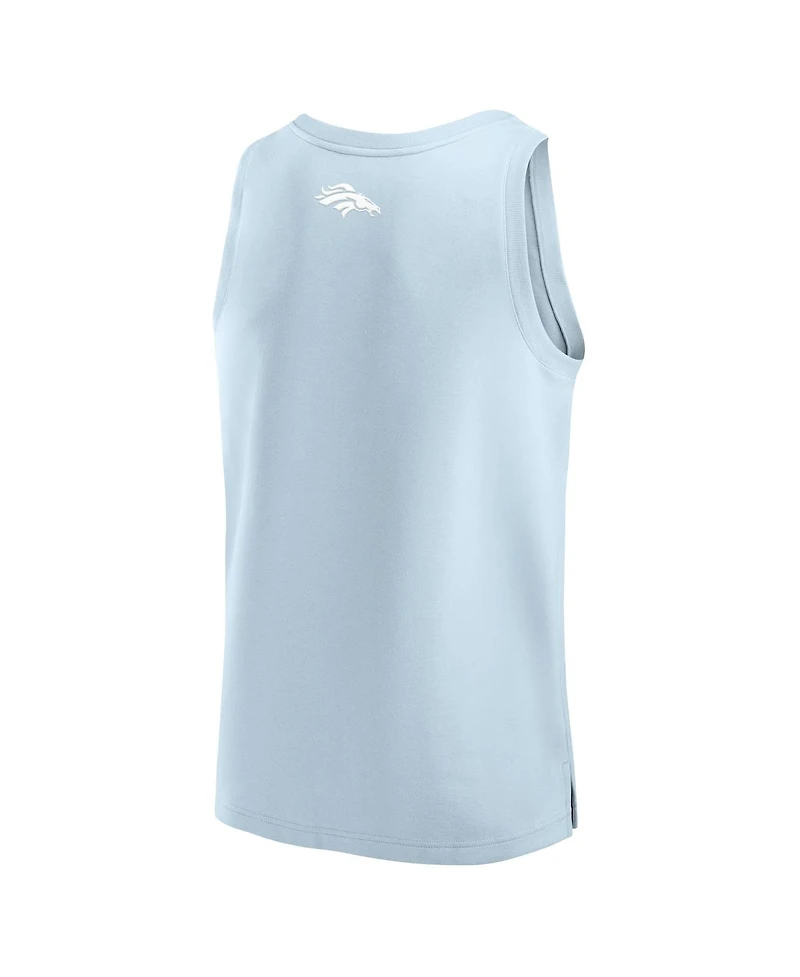 Fanatics Men's Light Blue Denver Broncos Elements Tank Top