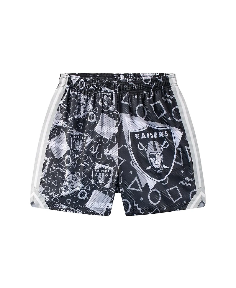 Chubbies Men's Black Las Vegas Raiders Mesh Shorts