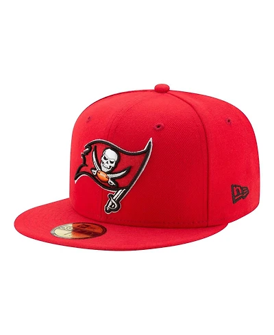 New Era Men's Red Tampa Bay Buccaneers 59FIFTY Fitted Hat