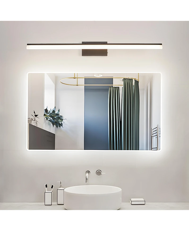 Busdays 39 Inch Modern Led Bathroom Vanity Light Metal Wall Light for Mirror Dressing Room or Sink Area