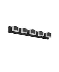 Busdays 5 Light Modern Vanity Light Up and Down Led Bathroom Wall Lighting Fixture Over Mirror 6000K