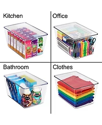 Sorbus Pack Large Stackable Storage Containers with Lids for Kitchen, Pantry,Cabinet Organization