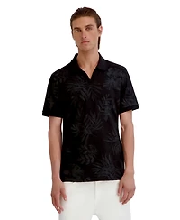 Karl Lagerfeld Paris Men's Polo Collar Pique Shirt