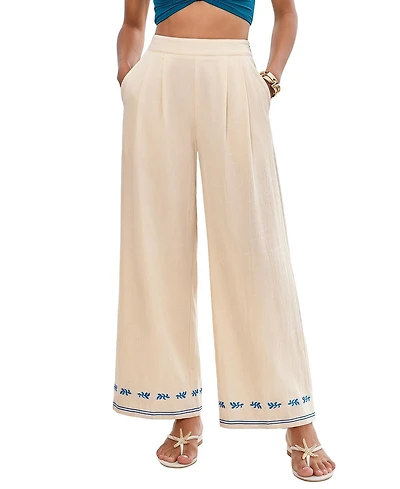 Cupshe Women's Back to Nature Pants