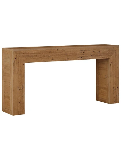 Slickblue Farmhouse Sofa Console Table for Entryway or Hallway