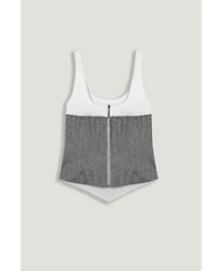 Nocturne Women's Button-Front Tailored Blouse