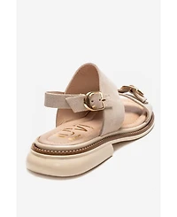 Forever & Always Shoes Women's Cruel Leather Sandal