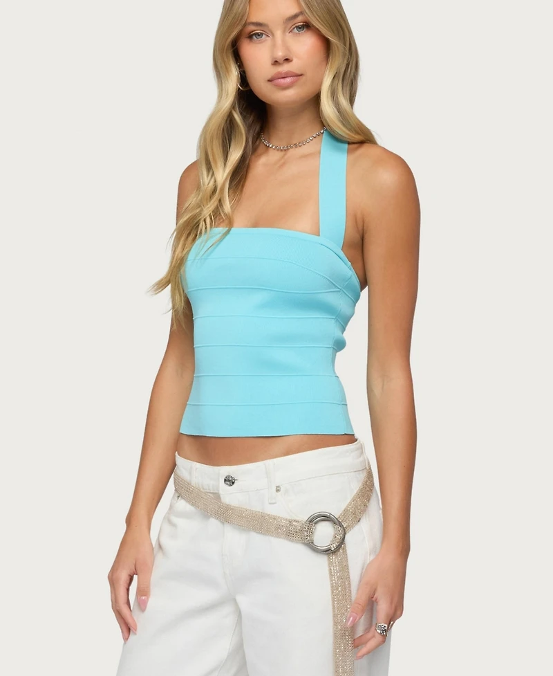 Edikted Women's Esmerela Bandage Halter Top