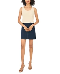 Vince Camuto Women's Cotton Scoop Neck Tank Top