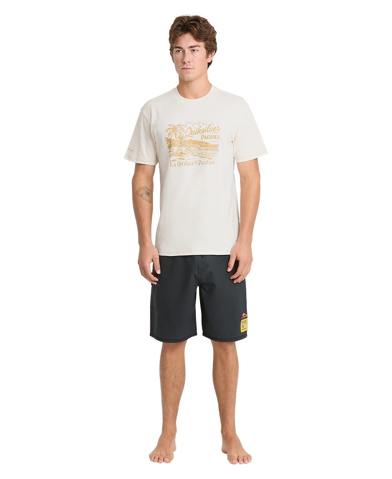 Quiksilver Men's Pacifico Coastal Paradise Short-Sleeve T-Shirt