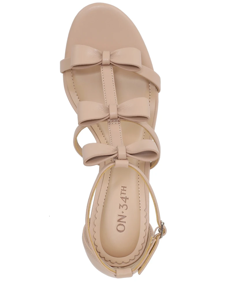 On 34th Women's Delphinee Bow Dress Sandals, Macy's Exclusive