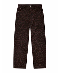 Whistles Women's Leopard Print Barrel Jean