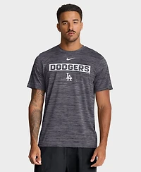 Nike Men's Black Los Angeles Dodgers Velocity Dri-fit T-Shirt