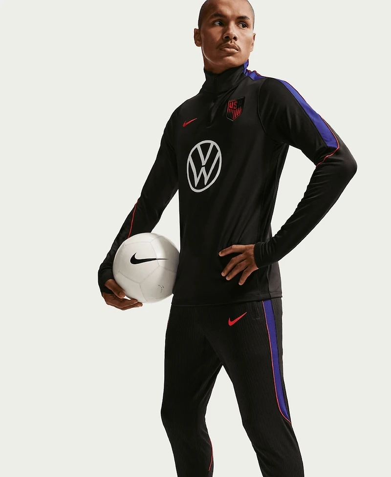 Nike Men's Black Usmnt 2026 Strike Elite Dri-fit Adv Pants