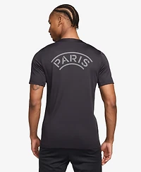 Nike Men's Anthracite Paris Saint-Germain Strike Dri-fit Top