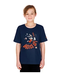 New Era Big Boys and Girls Navy Houston Astros Looney Tunes T-Shirt
