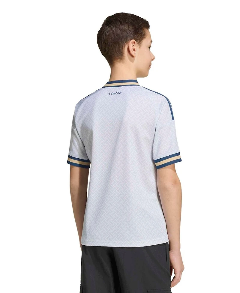 Adidas Big Boys and Girls Light Blue Italy National Team 2026 Away Replica Jersey