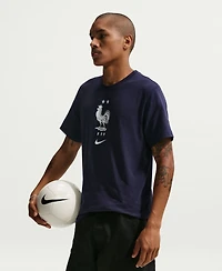 Nike Men's Blue France National Team Crest T-Shirt