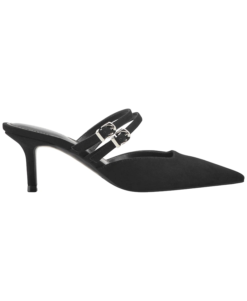 Marc Fisher Women's Abele Double Strap Stiletto Heel Pumps