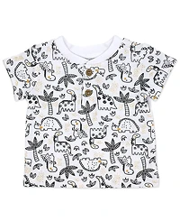 Baby Mode Boys' Short-Sleeve T-Shirt, Bodysuit and Shorts