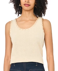 Vince Camuto Women's Cotton Scoop Neck Tank Top