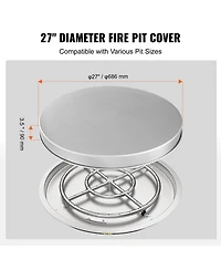 Cozito Fire Pit Cover Lid
