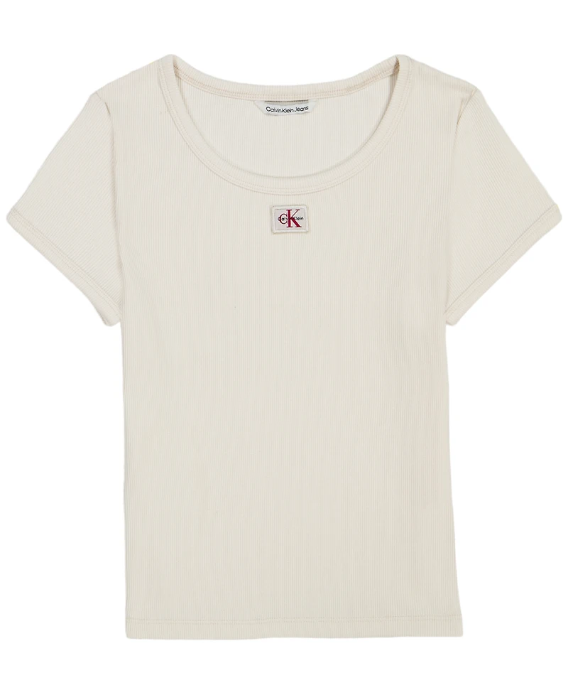 Calvin Klein Girls' 7-16 Short-Sleeve T-Shirt