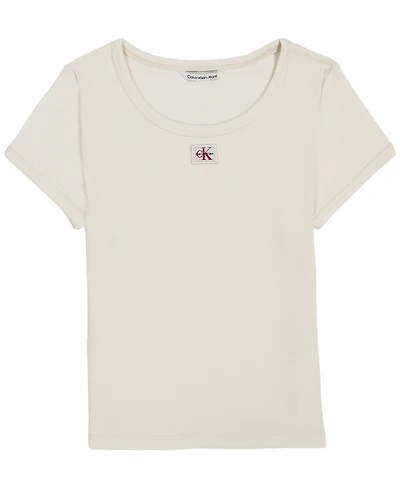 Calvin Klein Girls' 7-16 Short-Sleeve T-Shirt