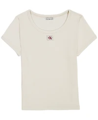 Calvin Klein Girls' 7-16 Short-Sleeve T-Shirt