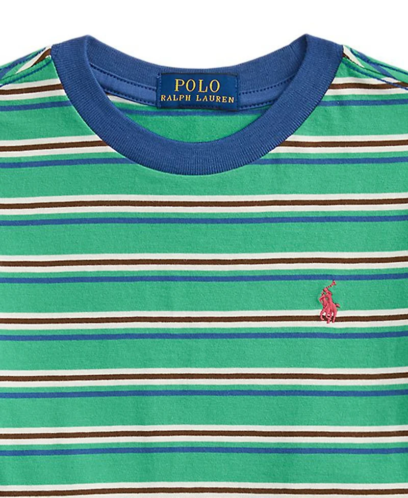 Polo Ralph Lauren Boys' 2-7 Short-Sleeve Striped T-Shirt