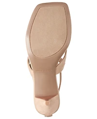 Marc Fisher Women's Yoyo Strappy Ankle Wrap Kitten Heel Sandals