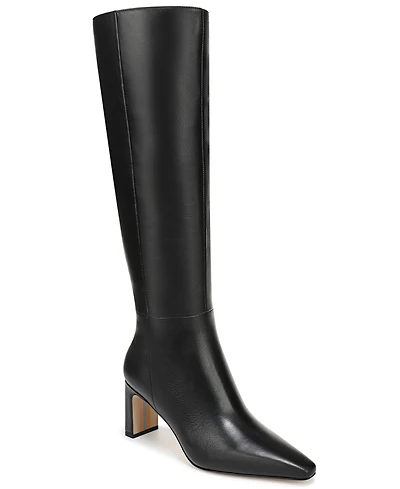 Sam Edelman Women's Sylvia Extra Wide Calf Zip Tall Boots