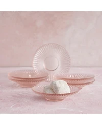 The Collective, Pressed Glass Small Plates - Set of 6