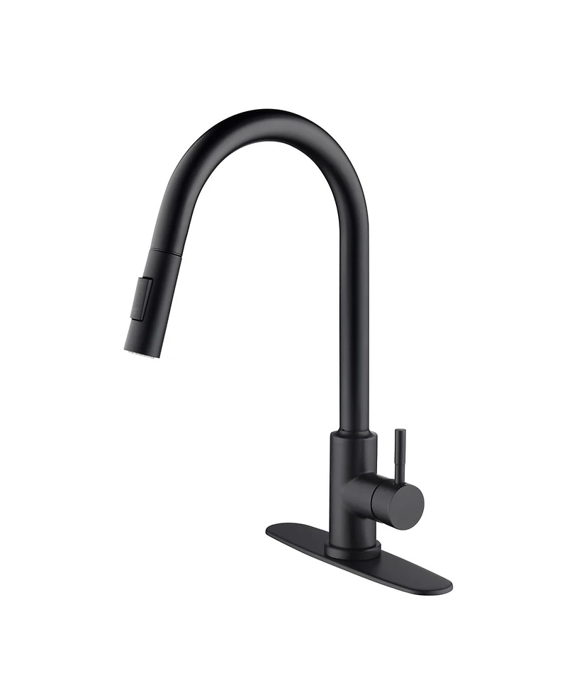 Phying Touch Sensor Kitchen Faucet with Pull Down Sprayer Smart Hands Free Water Tap High Arc Single Handle Modern Utility Sink Faucet