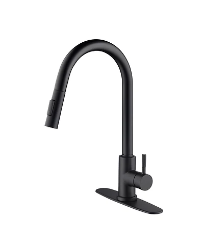 Phying Touch Sensor Kitchen Faucet with Pull Down Sprayer Smart Hands Free Water Tap High Arc Single Handle Modern Utility Sink Faucet