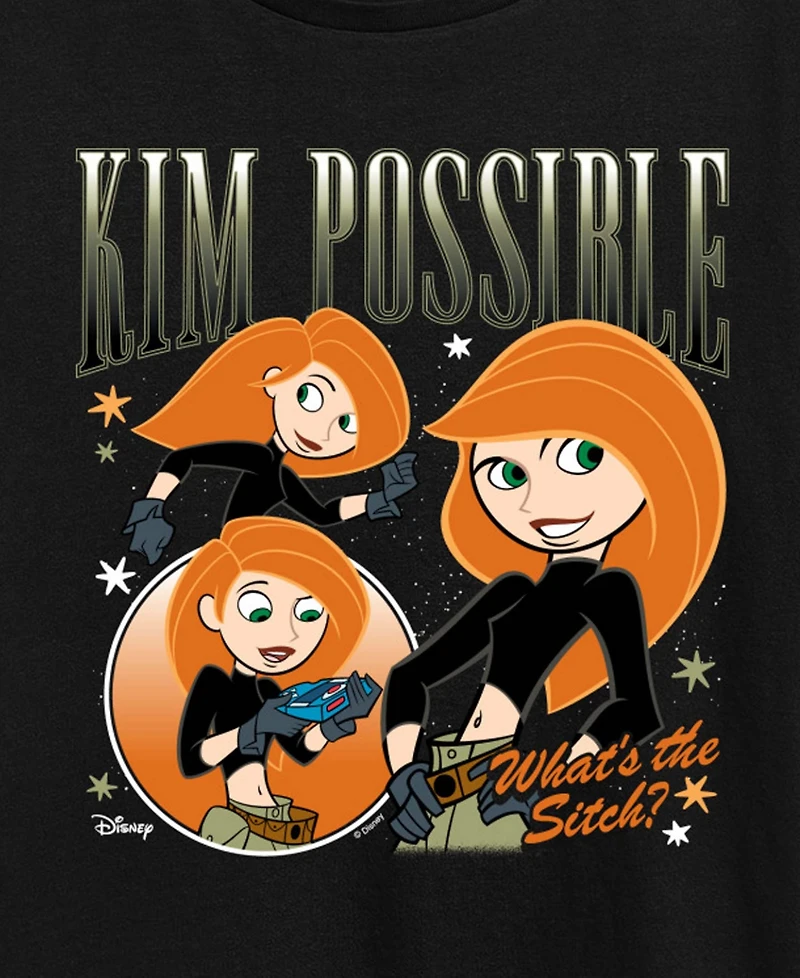 Hybrid Apparel Plus Kim Possible Collage Graphic T-Shirt