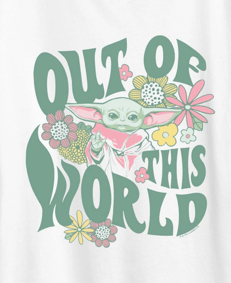 Hybrid Apparel Plus The Mandalorian Out of This World Grogu Graphic T-Shirt