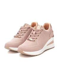 Xti Women's Wedge Lace-Up Sneakers