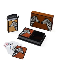 Jonathan Adler Zebras Lacquer Card Set