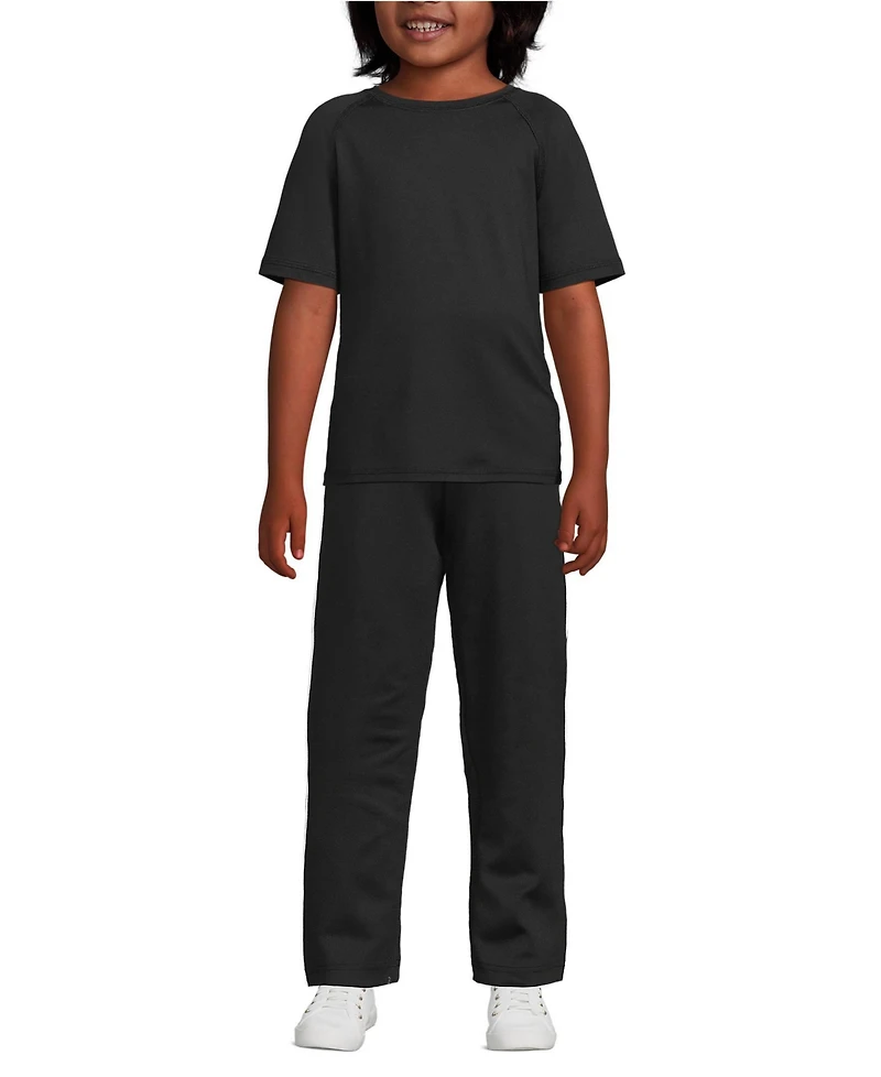 Lands' End Girls School Uniform Short Sleeve Active Tee